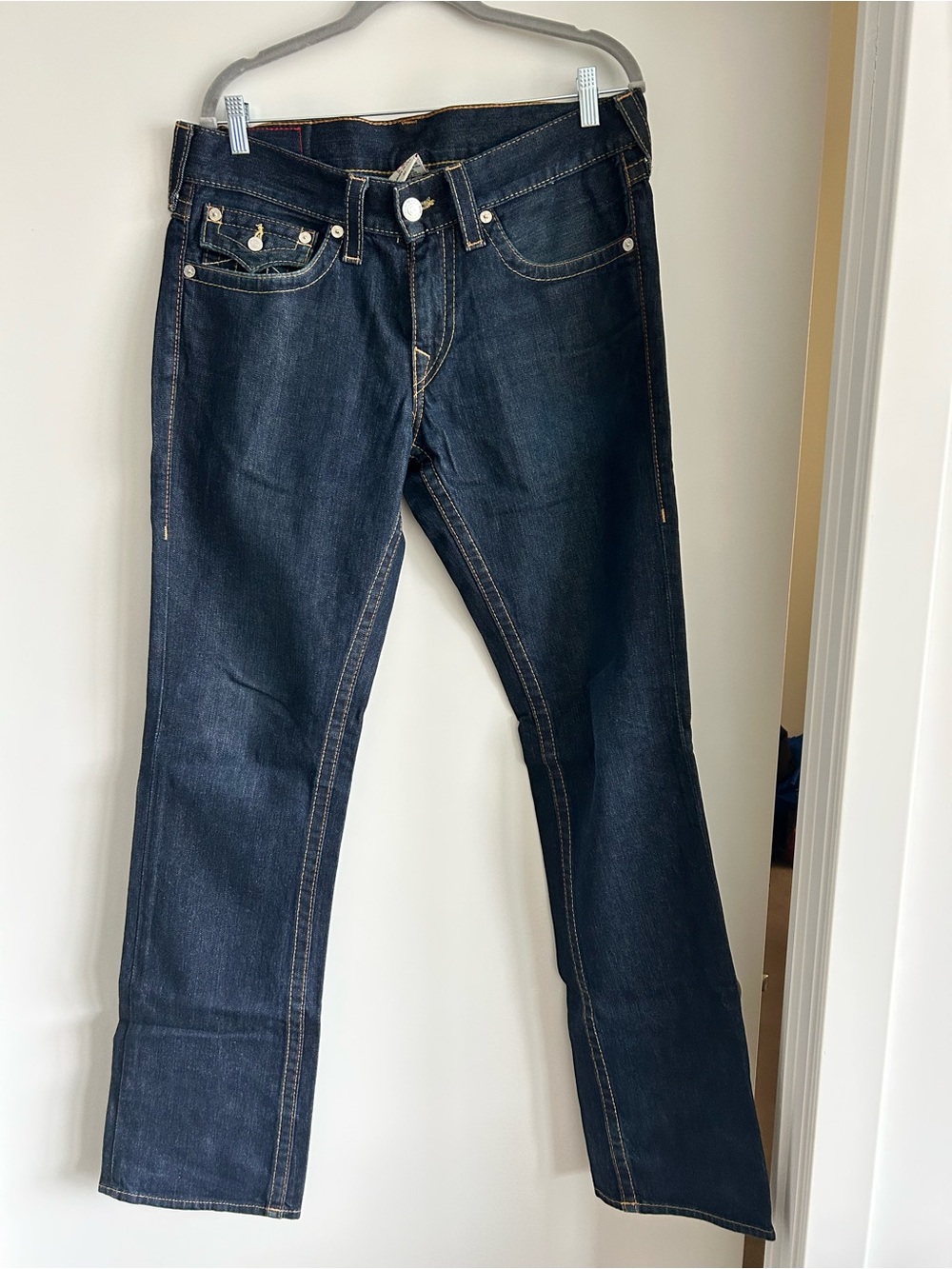 True Religion Men’s vintage Dark Blue Denim Jeans